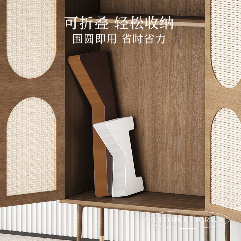 十八纸边几角几小茶几圆桌创意设计艺术时尚折叠北欧风便捷圆茶几