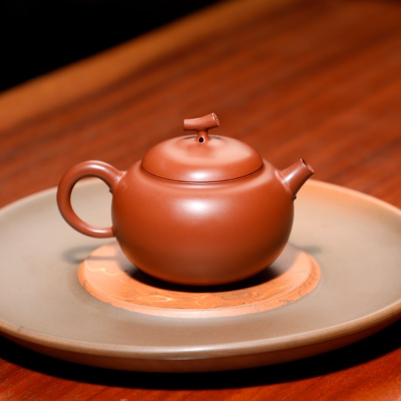 有石间钦州坭兴陶茶壶 葫芦壶 坭兴陶茶道茶具紫砂陶瓷茶壶坭兴陶