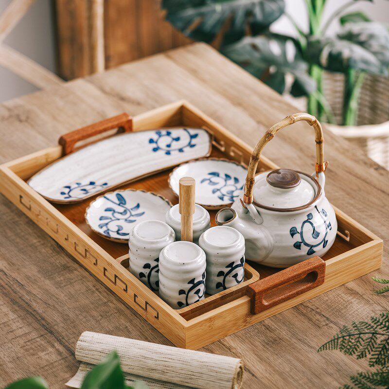 酒店民宿日式功夫茶具套装花茶壶茶杯家用大套办公室会客泡茶套装