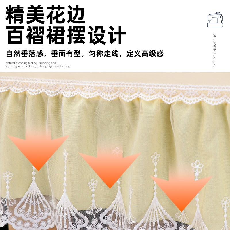 新款长方形防尘简约皮桌罩防水皮罩免洗烤火桌罩餐桌防油防滑高级