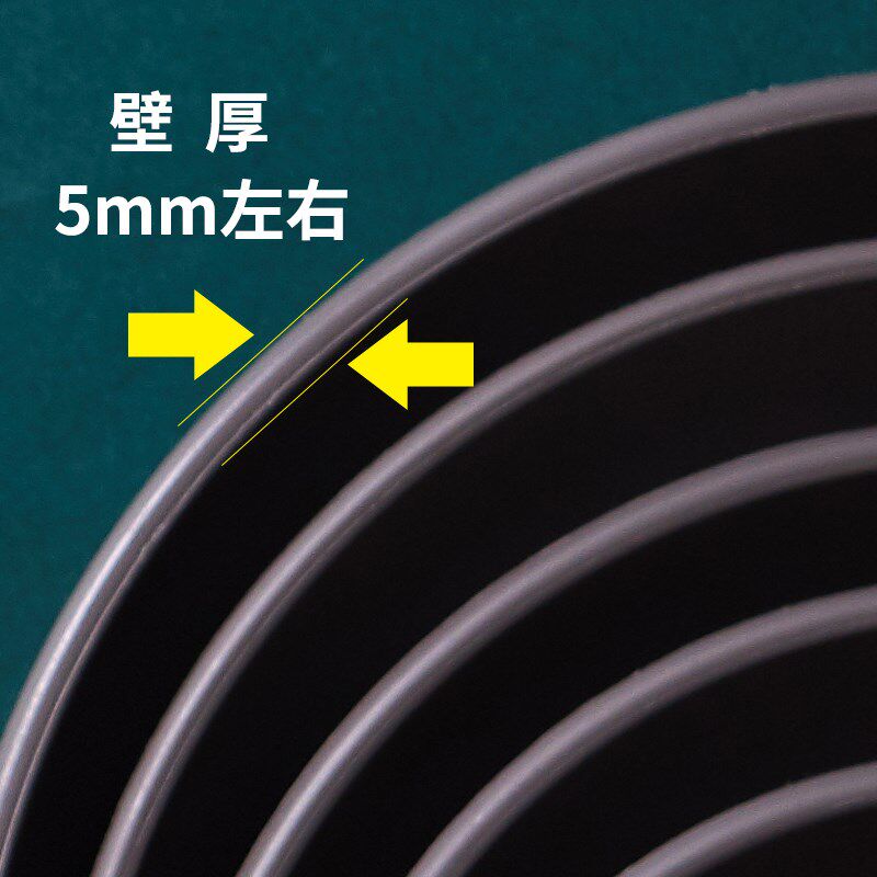 加厚花盆积水圆形托盘树脂深接水盘垫子底座圆形底托花托盆底大号