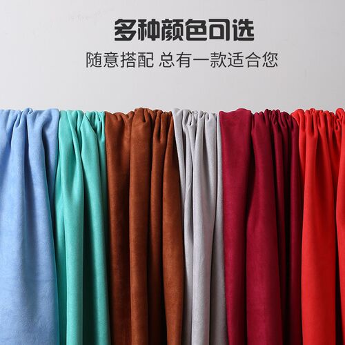 汽车顶棚布内饰翻新高档鹿皮绒材料翻毛皮顶棚脱落修复加厚麂皮绒