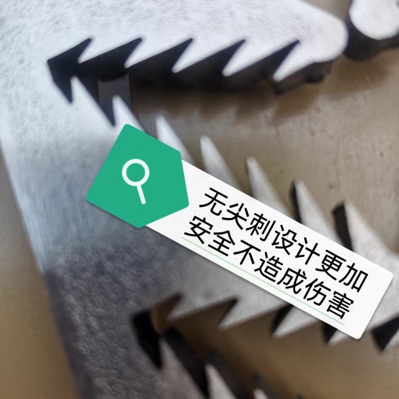 草耙子割草刀搂草器专利产品8个厚不锈钢制作8个粗20米伞绳可折叠