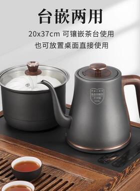 全自动上水电热烧水壶316不锈钢泡茶专用抽水煮茶一体式电茶炉具