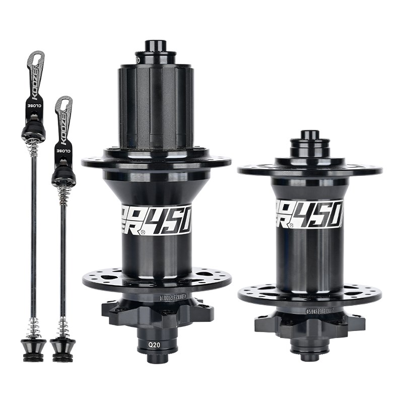 KOOZER450公路自行车花鼓28 32孔六钉碟刹120响炸街砾石公路花鼓