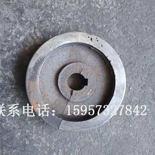 工业汽车美容脱水机甩干桶脚垫底座配件双槽皮带盘皮带轮铁皮带