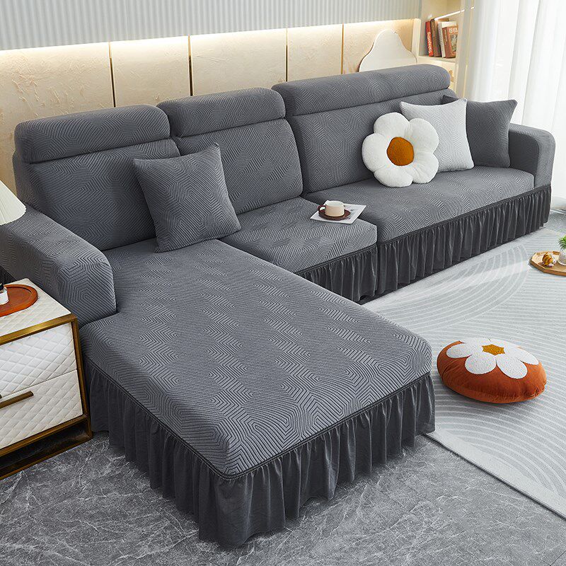 新款沙发罩全包卍能套四季通用弹力沙发套防猫抓三位一贵妃沙发笠