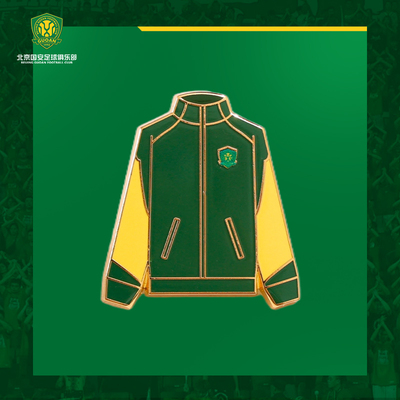 北京国安2025赛季夹克造型徽章球迷徽章配饰夹克徽章