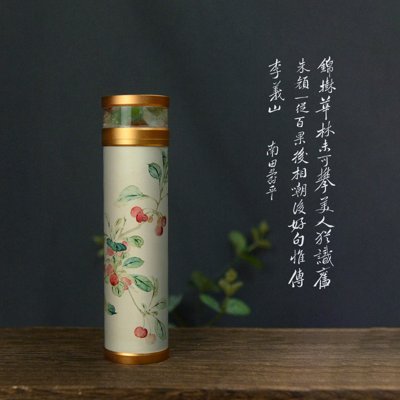 清画万花筒手工艺术品清代名画礼盒生日礼物高端礼品可换头可旋转