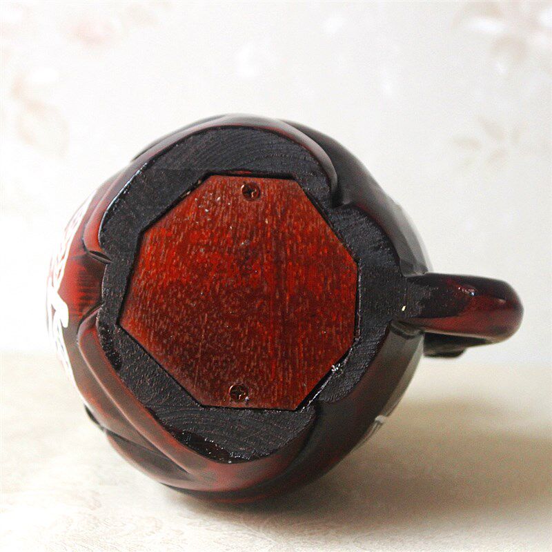木雕家居创意装饰品客厅摆件储蓄罐创意十二生肖木制猴子存钱罐