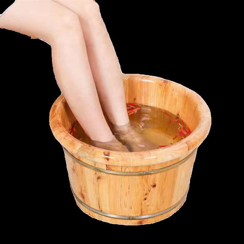 泡脚桶柏木桶足浴桶泡脚木桶洗脚盆家用泡脚按摩脚盆木盆特价清仓