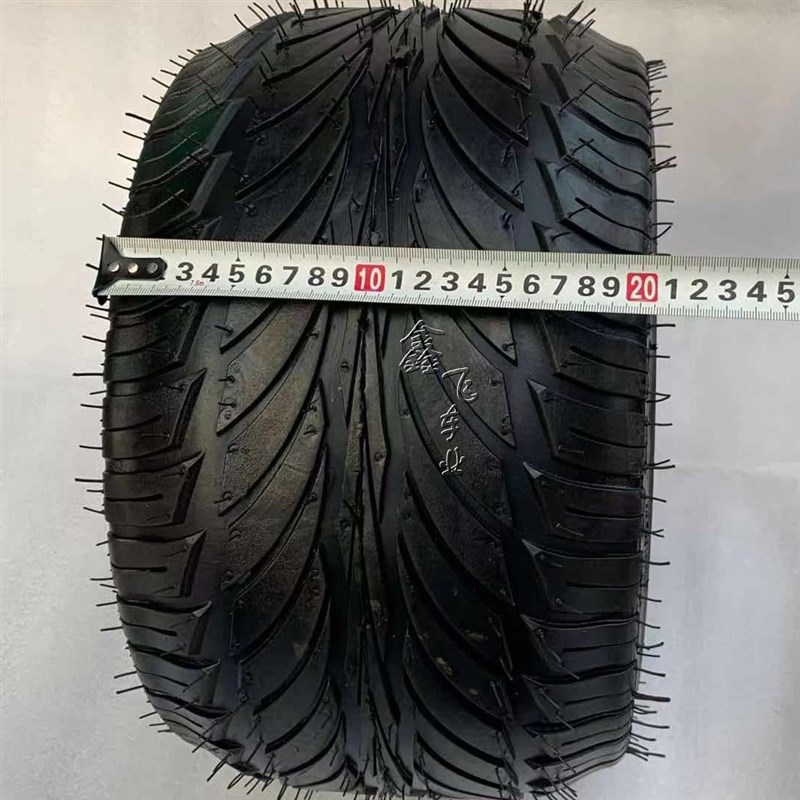改装四轮电动摩托卡丁车沙滩车配件235/30-10寸扁平轮胎真空轮毂