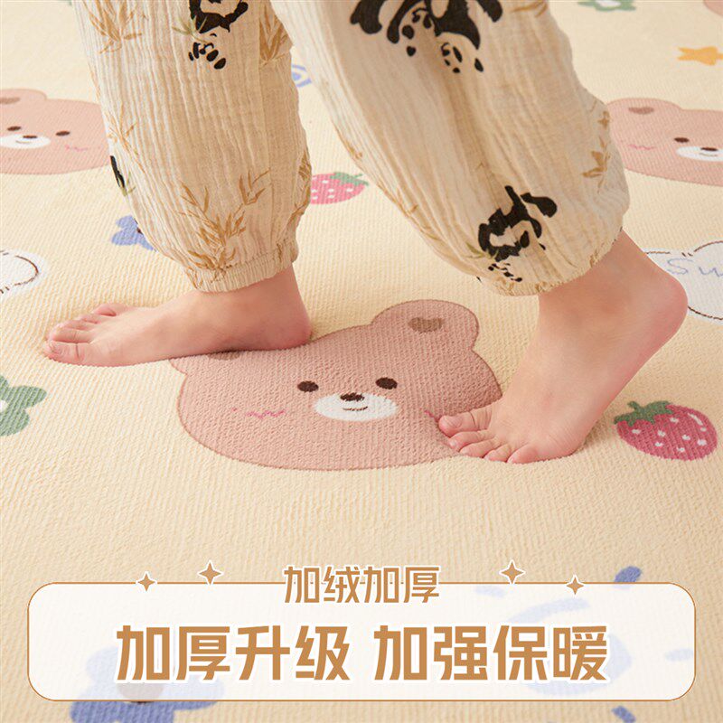 可折叠地垫睡觉打地铺专用家用加厚垫子家用卧室床垫隔寒防潮地垫