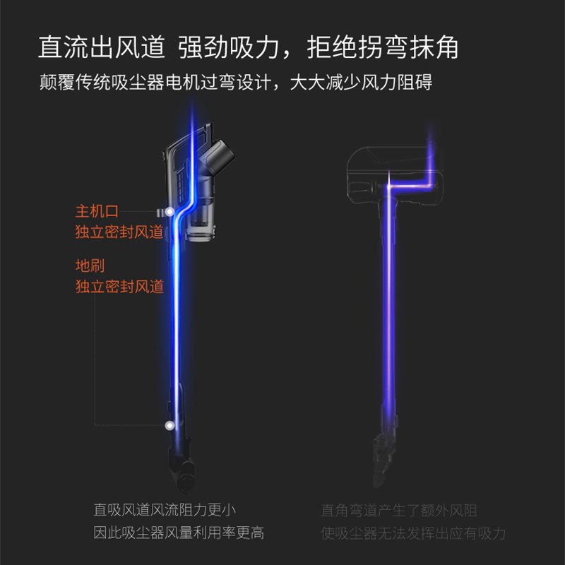 普韵无线吸尘器家用大吸力充电手持式小型强力地毯机大吸力猫狗毛