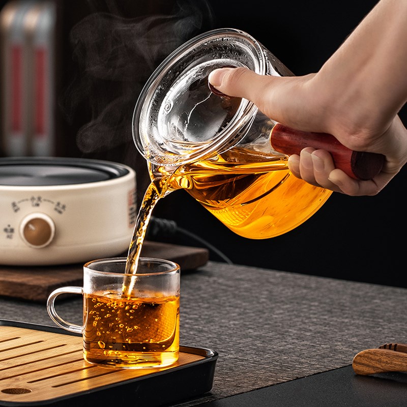 新款黑晶炉电热炉一个人煮茶器迷你家用小型烧水炉电磁炉泡茶炉子