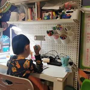 boon笔筒可挂洞洞板男孩女孩画笔铅笔彩色笔斜插文具挂墙桌面收纳