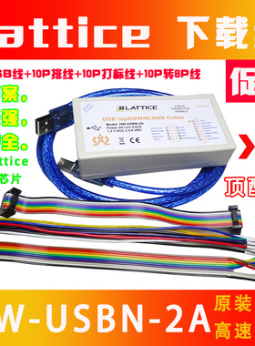 lattice USB下载器ISP下载线 HW-USBN-2A 2B FPGA CPLD仿真烧录器