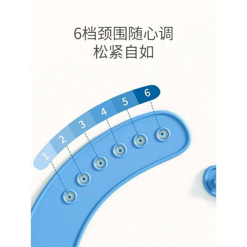 老人围兜吃饭用的围兜老年人喂 饭专用兜兜防水吃饭围兜大号口水