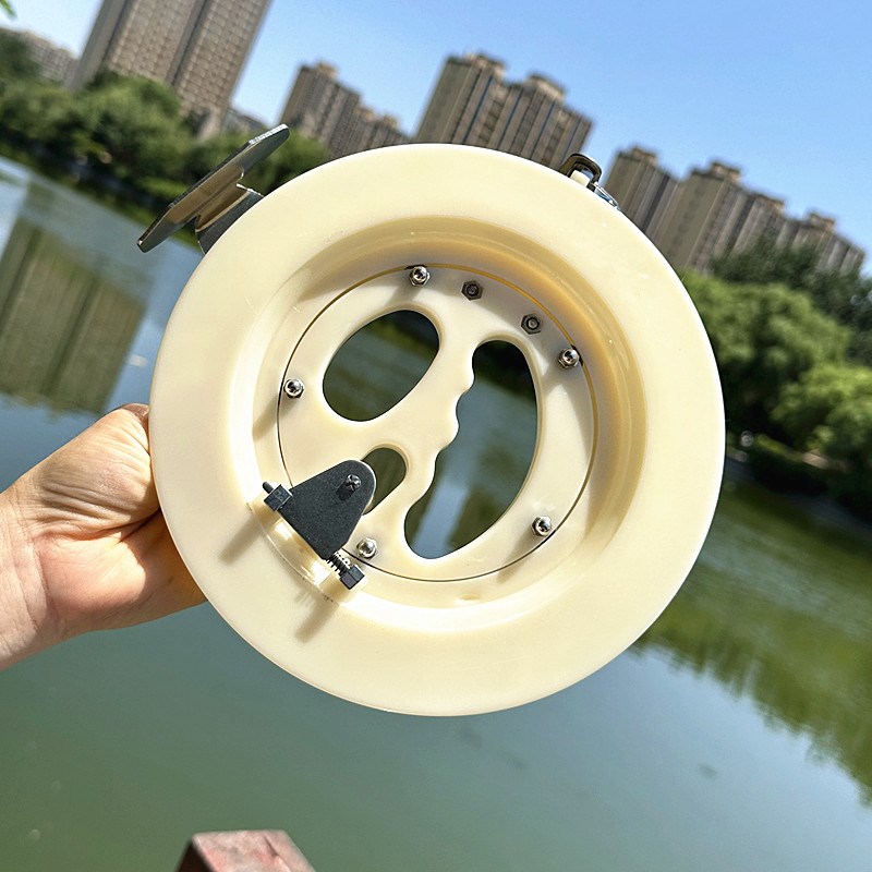新款出口船钓轮手把轮海钓鱼线手摇收线轮缠线手拨轮风筝轴承线盘