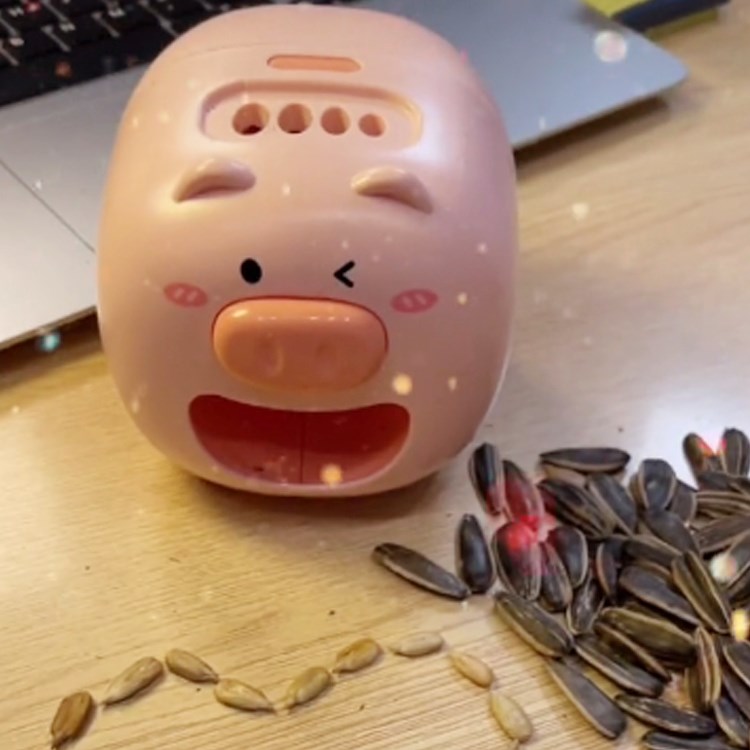 网红嗑瓜子神器全自动剥瓜子脱壳机电动去壳吐壳神器懒人瓜子猪