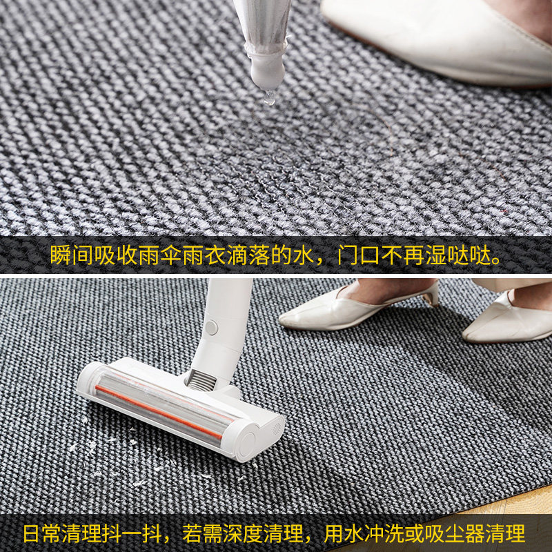 入户门地垫进门脚垫家用玄关大门口地毯可裁剪垫子踩脚垫门垫定制