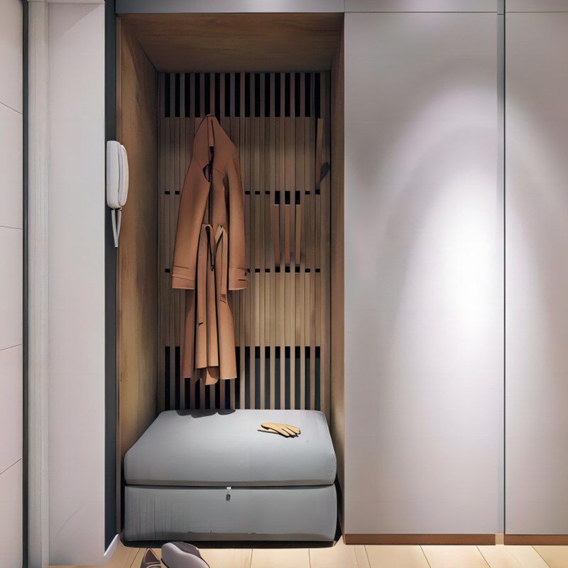 定制实木钢琴键挂衣架入户门后挂衣板壁挂多功能衣帽架创意置物架