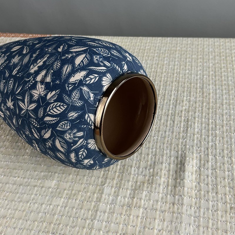 景德镇陶罐陶艺花瓶日式茶室禅意花盆侘寂手工粗陶罐花器做旧仿古