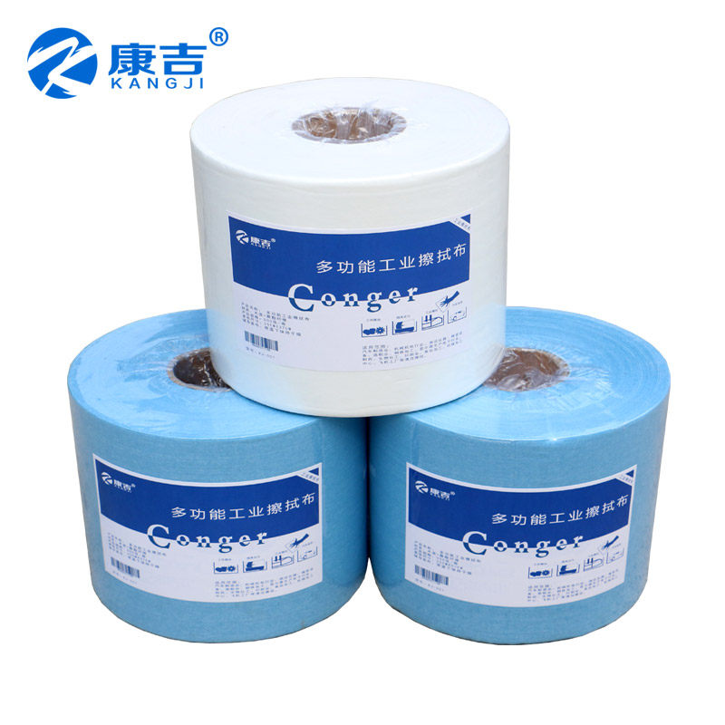 康吉工业无尘纸擦拭纸无尘布机器用大卷擦拭布机械除尘吸油纸20cm