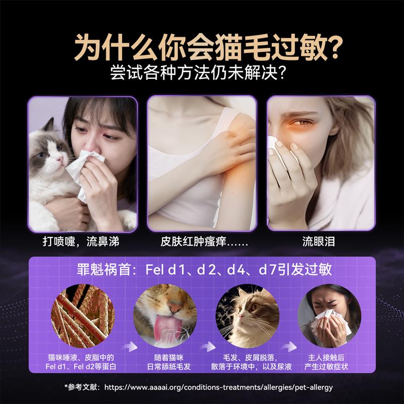 洛卫家防猫毛过敏冻干生骨肉猫粮 美毛护肤营养配方无谷主食