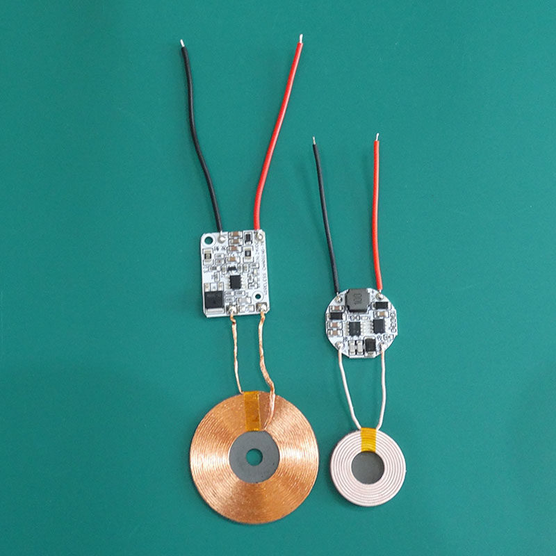 RX&TX铝基板无线充电/供电模块输出24.6V/16.8V/12.6V小线圈距离