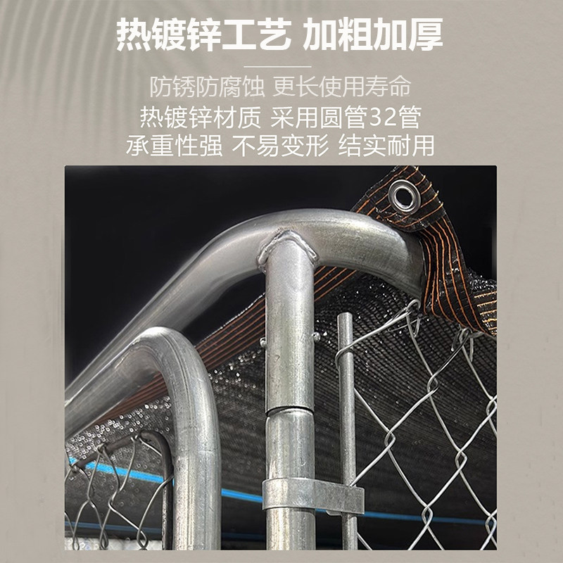 小胖子狗笼跑笼大型犬狗舍户外犬舍狗围栏室外鸡笼钢丝网宠物栅栏