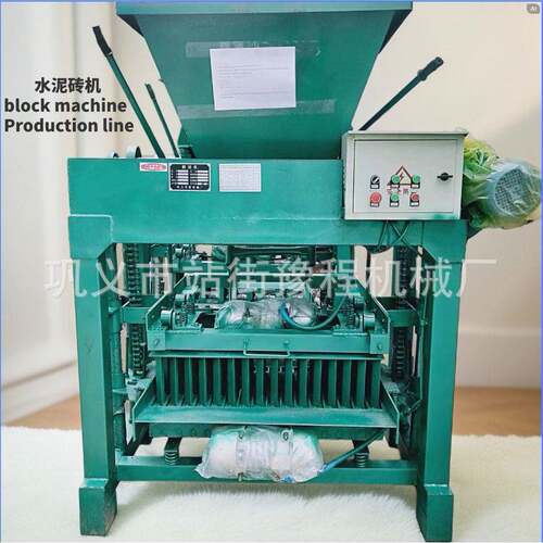 家用河沙空心砖制造机砌块压砖机煤矸石水泥造砖机 block machine