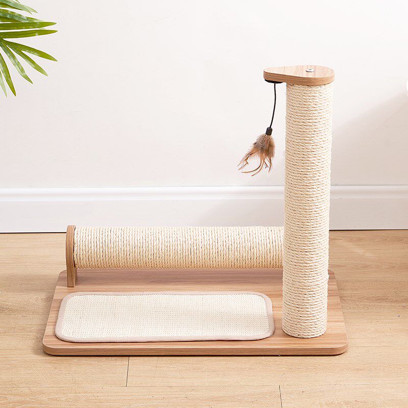 多功能大型猫抓板耐磨不掉屑猫窝一体立式剑麻猫抓柱蹭痒猫咪玩具