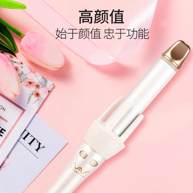 唯戈自动卷发棒神器懒人电动旋转烫发器32mm波浪大卷发棒网红款女