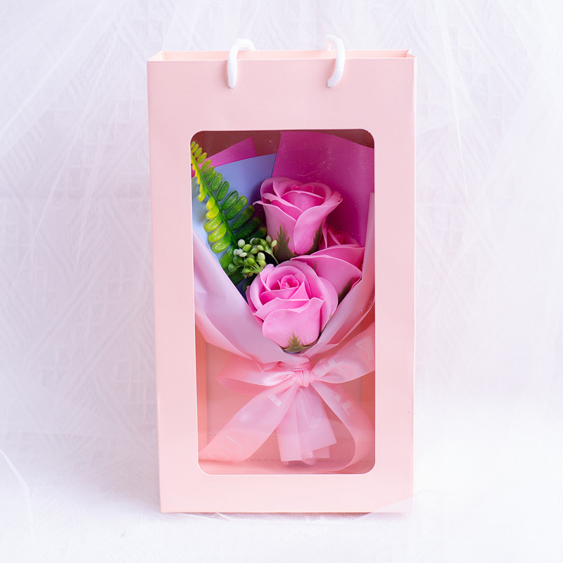 情人节教师节送女生老师活动创意仿真花