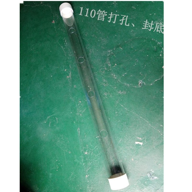 供应透明 塑料 PC 硬管 阳台水管式养鱼 透明4寸管 外径110mm