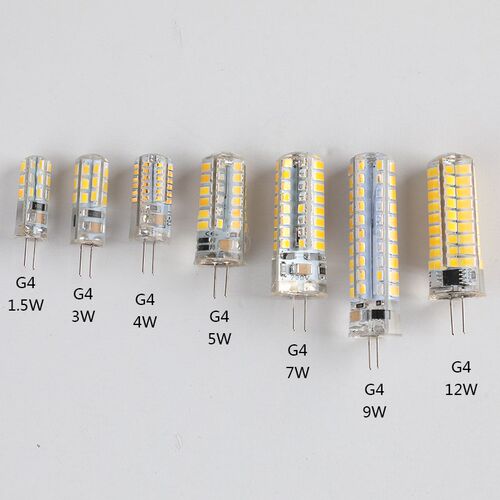 照明G4 led灯珠220V插脚小灯泡高亮水晶灯玉米G9插泡光源 LED插泡