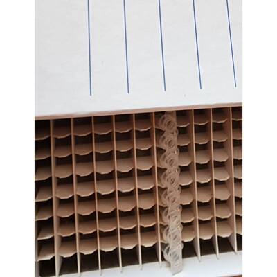 PCR纸质冻存盒PCRcardboard freeze boxesPCR8连管冻存盒