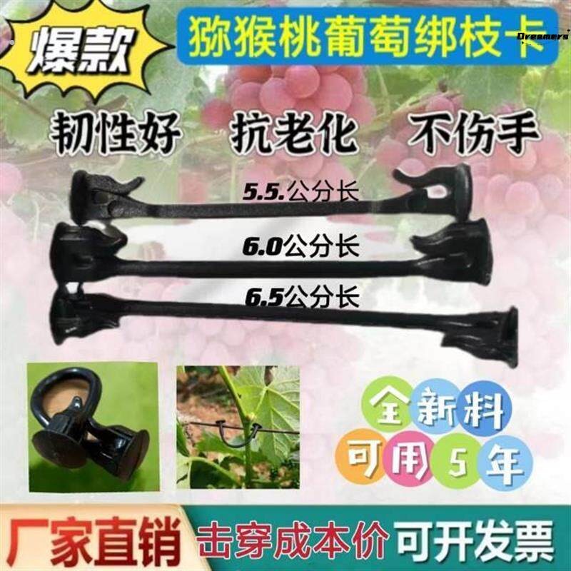 猕猴桃葡萄绑枝卡扣邦枝神器绑枝机扎丝绑枝扣猕猴桃枝固定卡厂家