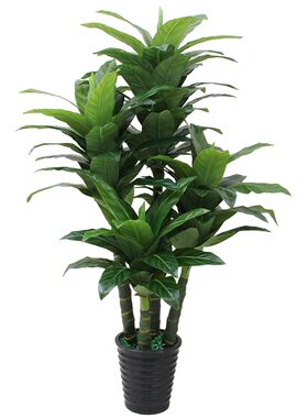 仿真发财树盆栽植物假花室内装饰假树绿植造景落地花卉客厅塑料花