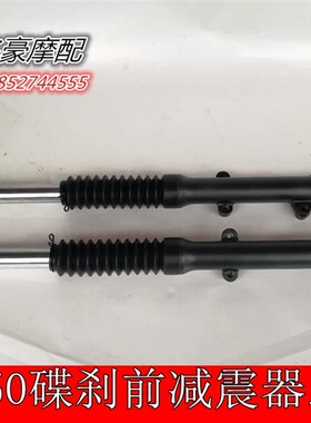 适用轻骑铃木摩托车配件QS150-5悍骏GR150前减震总成前后叉避震器