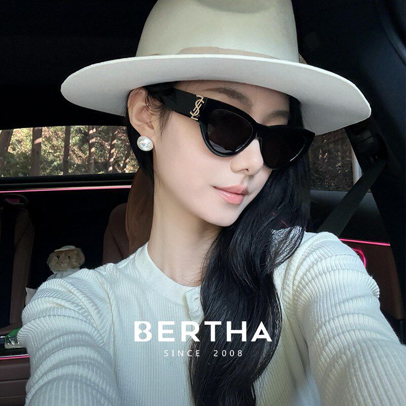 M94时尚猫眼墨镜女士高级感2026新款潮流百搭太阳眼镜防晒紫外线
