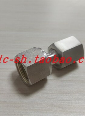 不锈钢M20*1.5内转VCR1/2内转接头长短焊杆垫片金属面密封1/4VCR