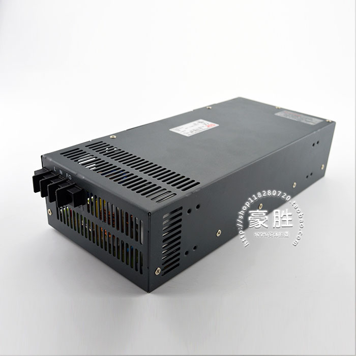 明威工业控制大功率开关电源S-1200W-24V50A/12V100A/48V单输出