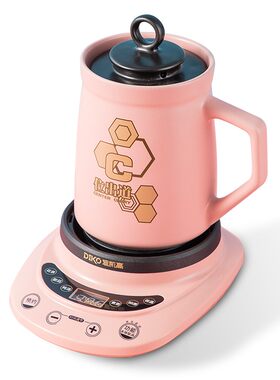 便携陶瓷电炖杯办公室煮粥神器一人煲汤养生全自动煮银耳汤热牛奶