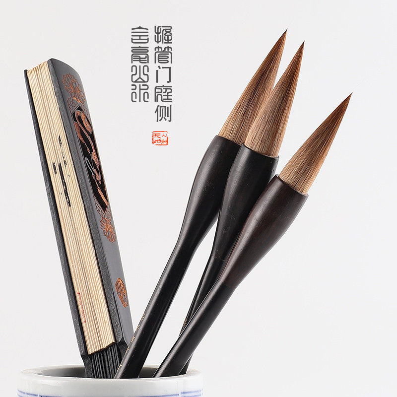 书梁狼毫斗笔春联对联专用毛笔大号大楷抓笔书法大字福字特大号提