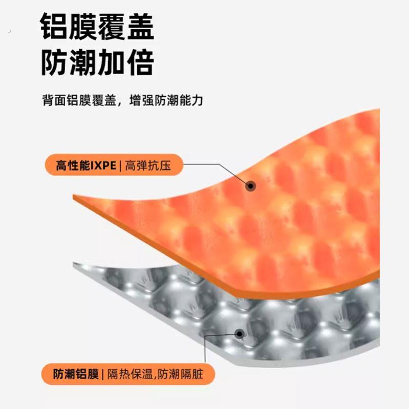 蛋巢防潮垫帐篷地垫户外露营加厚蛋槽垫睡垫单人午睡垫子折叠