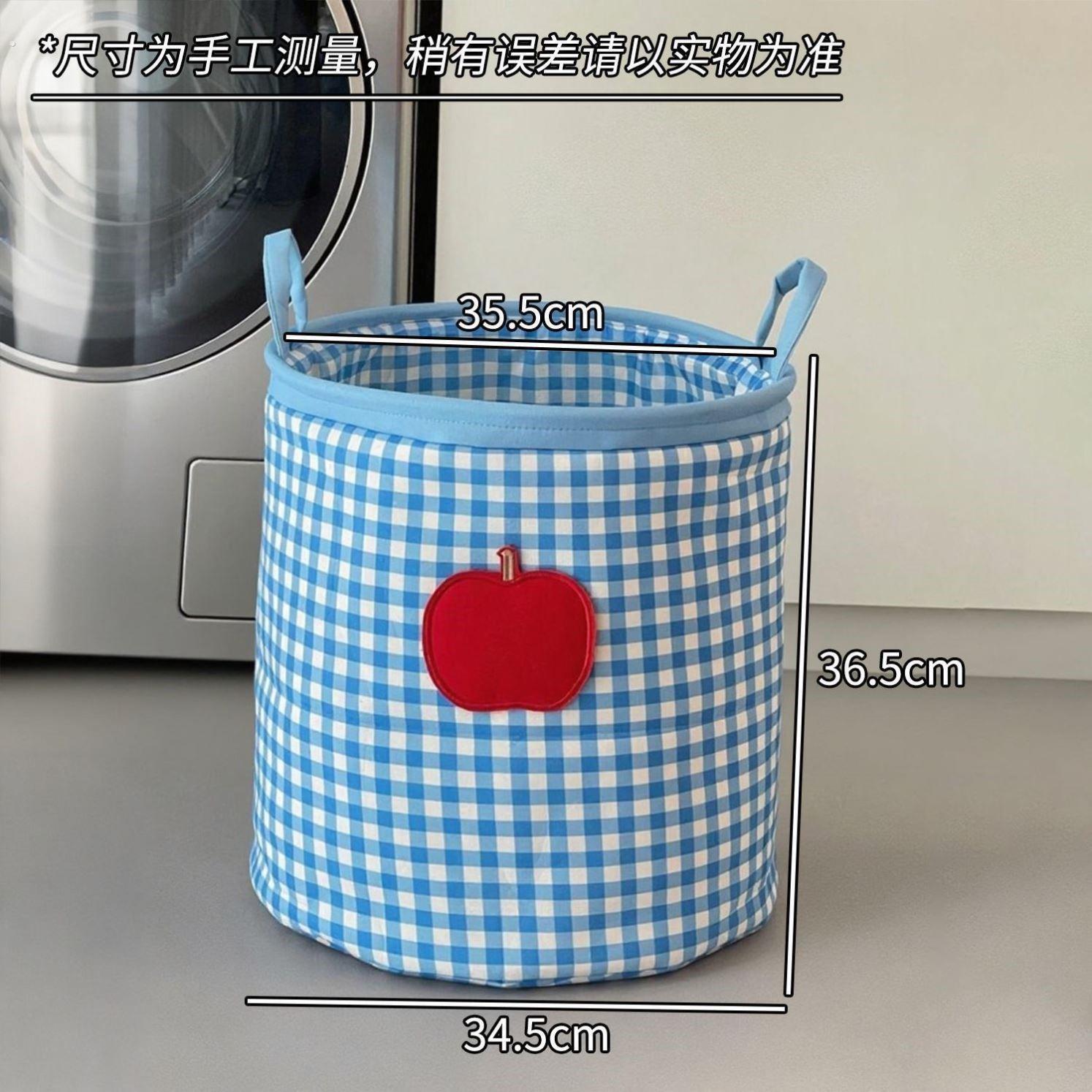 脏衣篓家用可折叠脏衣服收纳筐卧室手提布艺脏衣篮宿舍大号衣篮子