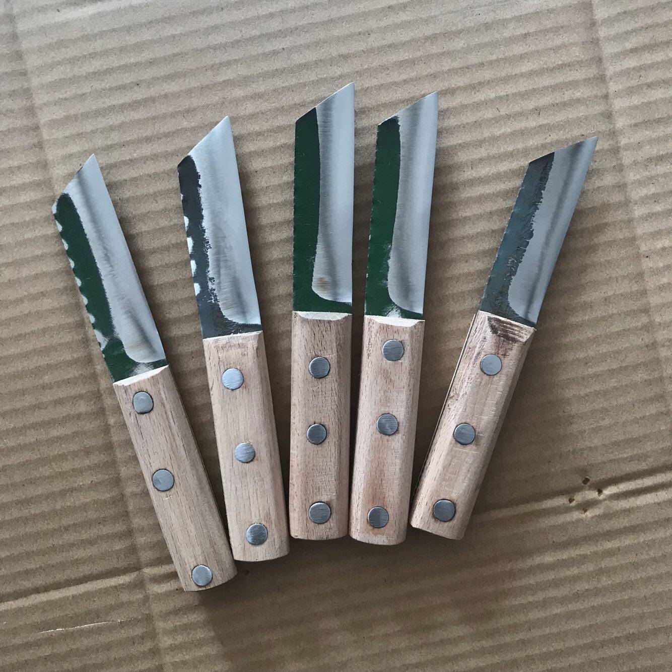 手工制作w18老锋钢锯条嫁接刀芽接刀接树刀接芽刀嫁接工具接花刀