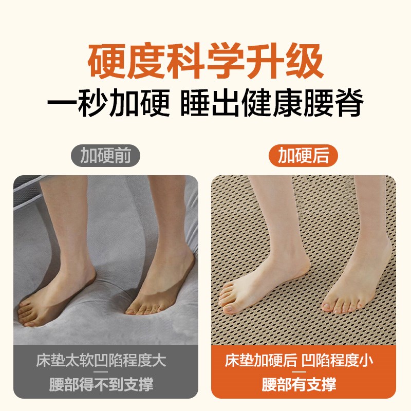软床垫加硬神器天然椰棕榈家用卧室超薄护腰床垫上面铺的硬垫子